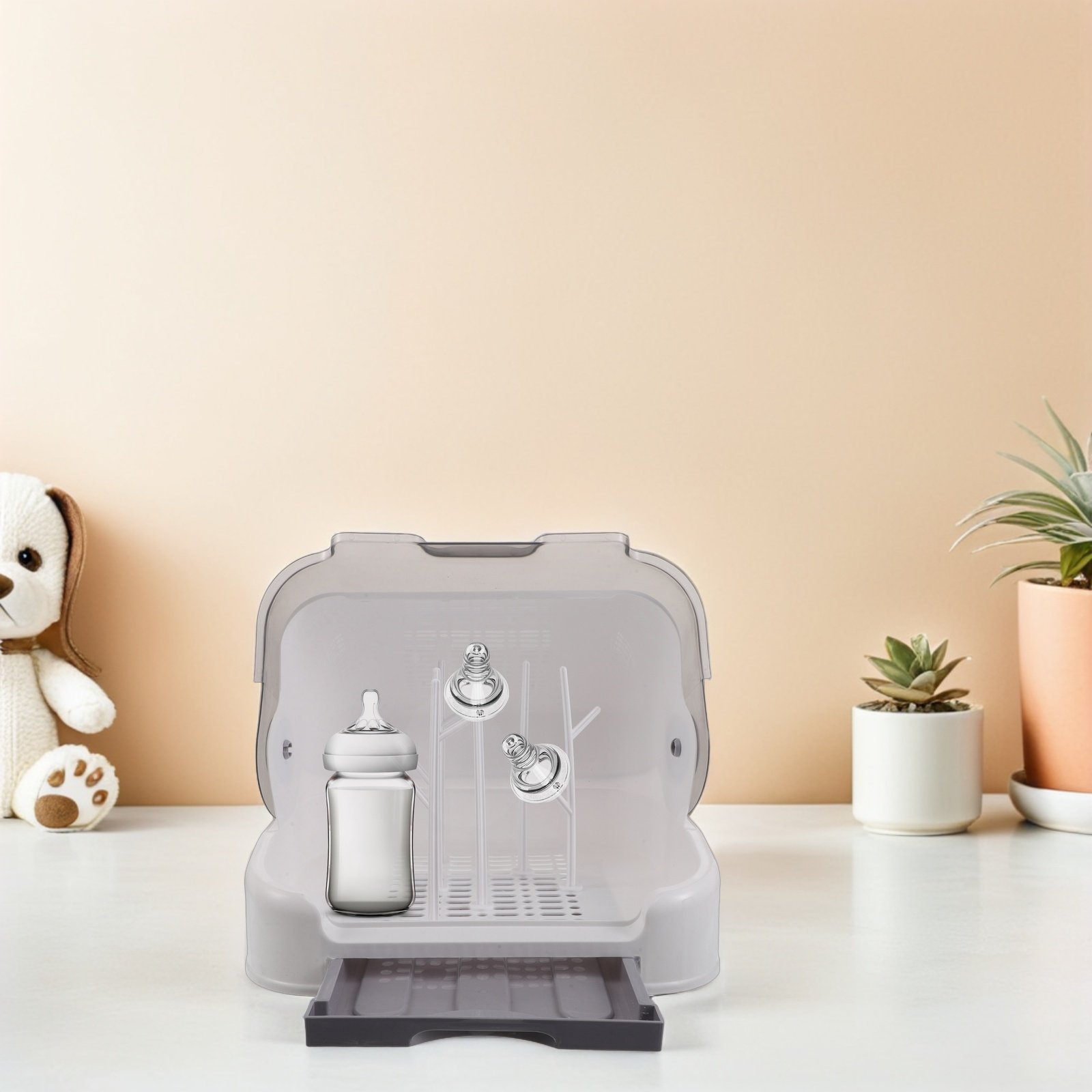 Baby Bottles Drying Rack Dustp - Baby Nursery Accessories avis et prix