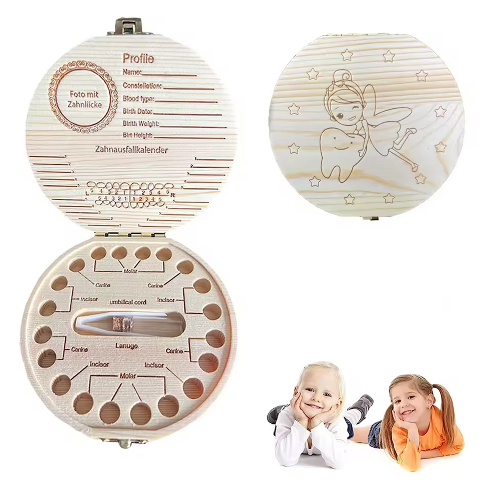 1PC Children's Milk Tooth Box  - Baby Keepsake Box avis et prix
