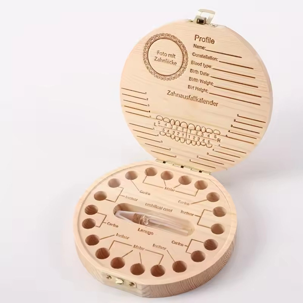 1PC Children's Milk Tooth Box  - Baby Keepsake Box avis et prix