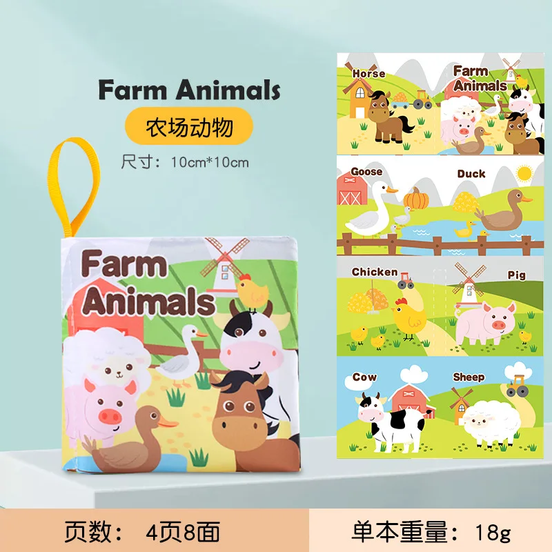 Baby Soft Cloth Book for Newbo - Baby Nursery Books avis et prix