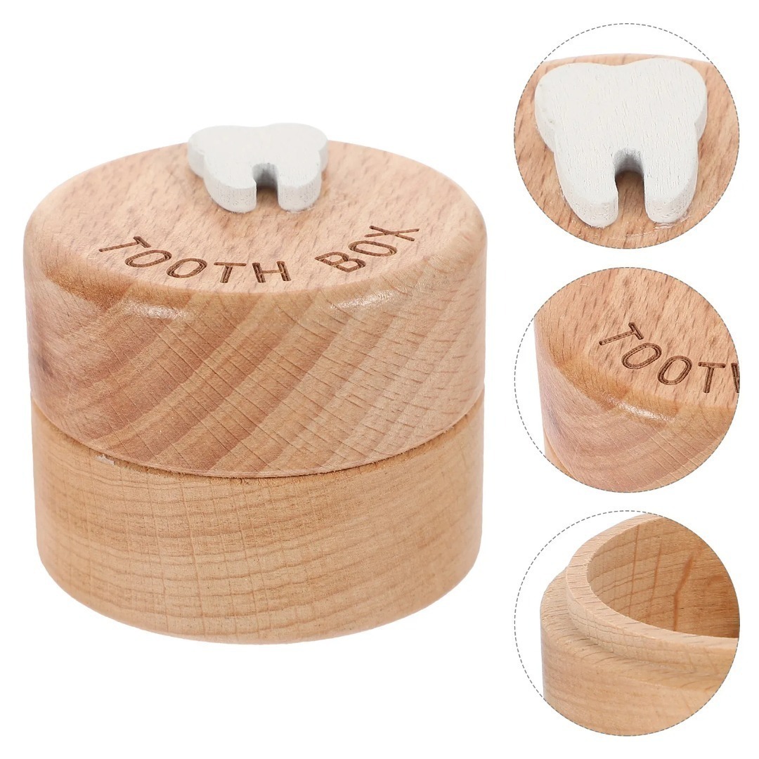1pcs Wooden Baby Tooth Keepsak - Baby Keepsake Box avis et prix