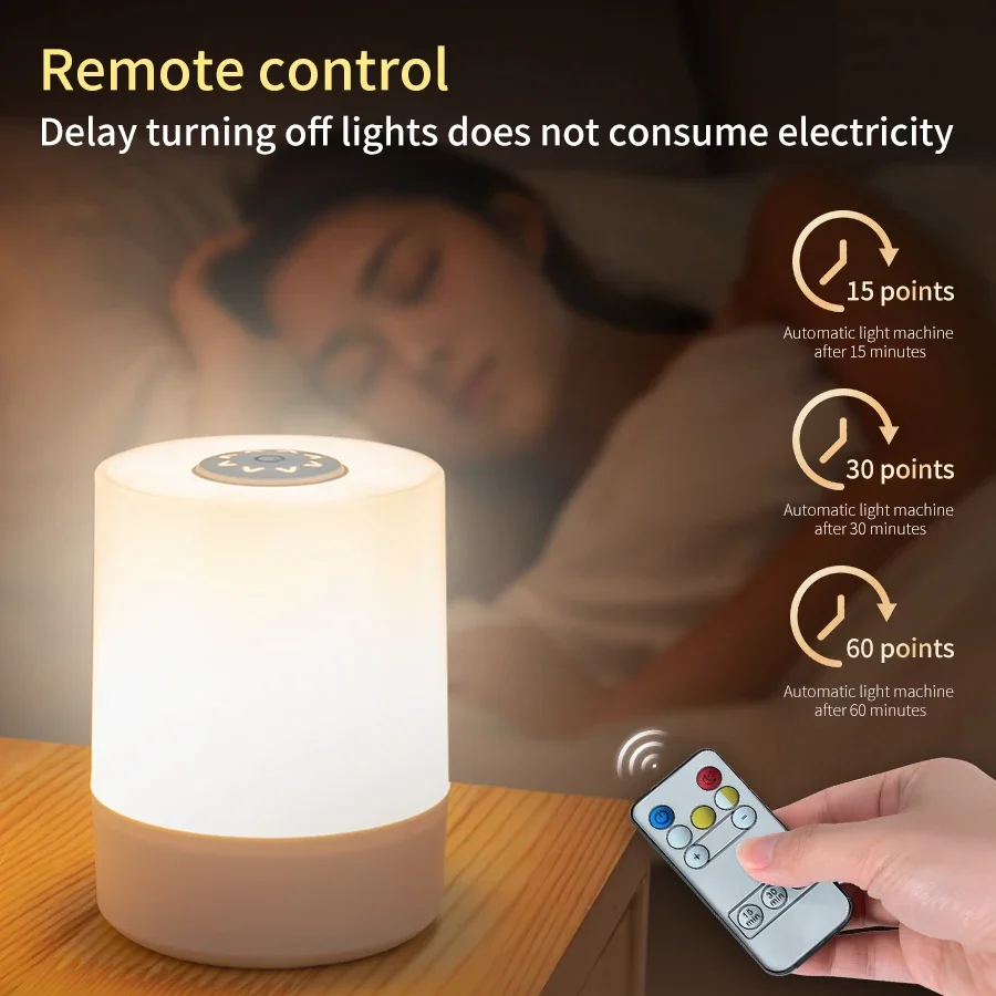 Rechargeable Led Night Light w - Baby Nursery Table Lamp avis et prix