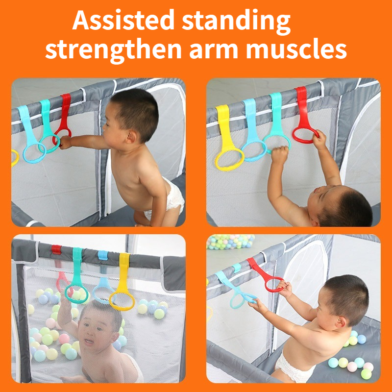 8pcs Pull Rings for Playpen Ba - Baby Nursery Hooks avis et prix