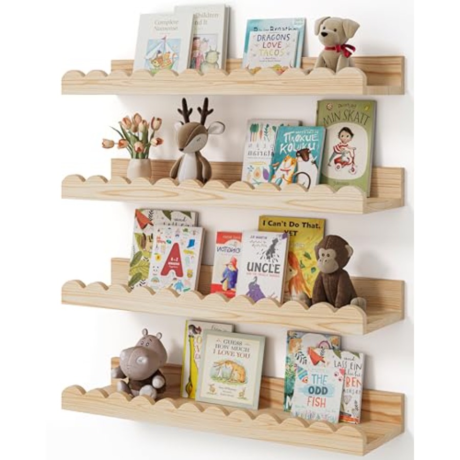 Nursery Book Shelves, 4-Pack F - Baby Nursery Books avis et prix