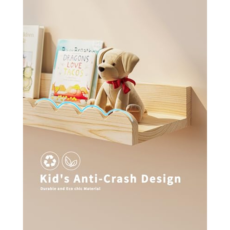 Nursery Book Shelves, 4-Pack F - Baby Nursery Books avis et prix