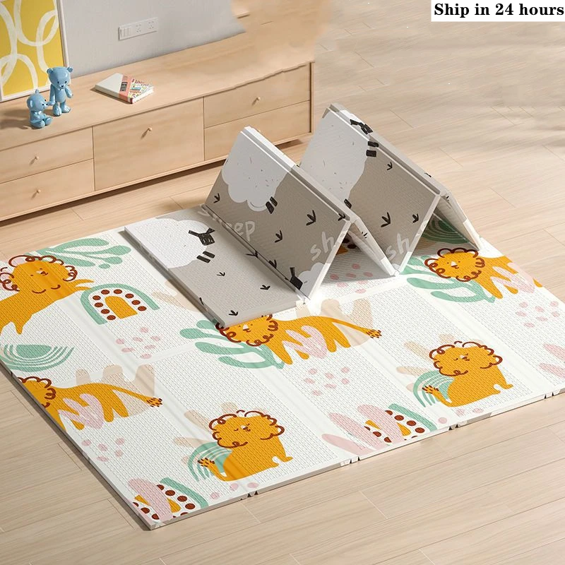 Baby Play Mats Foldable Xpe Pu - Baby Nursery Music avis et prix