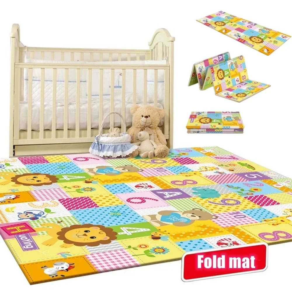 Baby Play Mats Foldable Xpe Pu - Baby Nursery Music avis et prix
