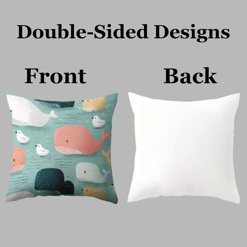 4 Piece Pillowcase Set Cute An - Baby Nursery Chair avis et prix