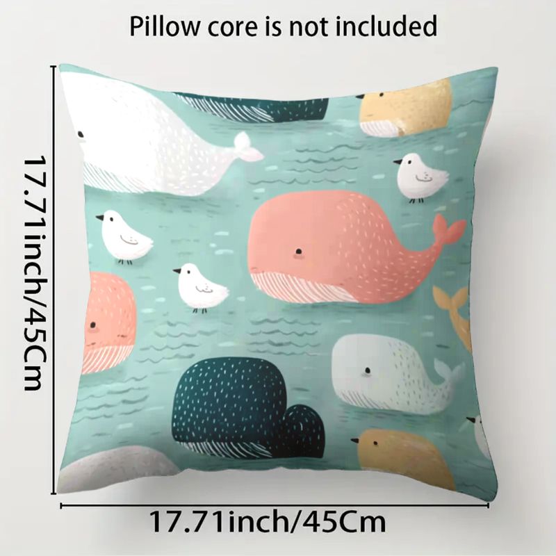 4 Piece Pillowcase Set Cute An - Baby Nursery Chair avis et prix