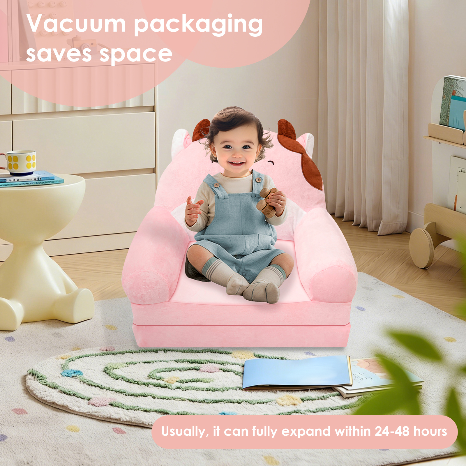 Foldable Kids Sofa Cartoon Bab - Baby Nursery Chair avis et prix