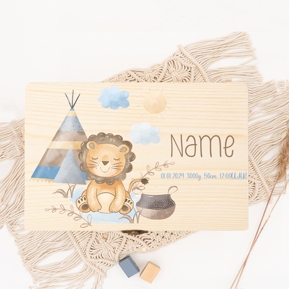 Personalized Baby Memory Box B - Baby Keepsake Box avis et prix