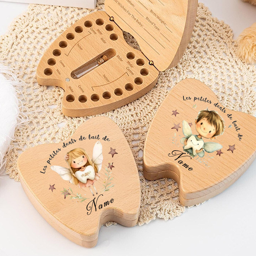 Personalized Tooth Fairy Box B - Baby Keepsake Box avis et prix