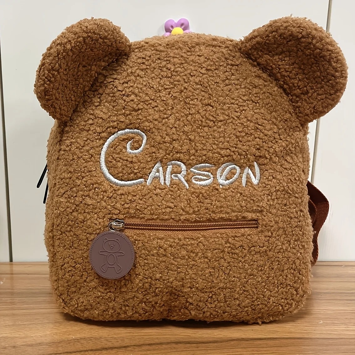 Cute Bear Plush Backpack for K - Baby Nursery Bags avis et prix