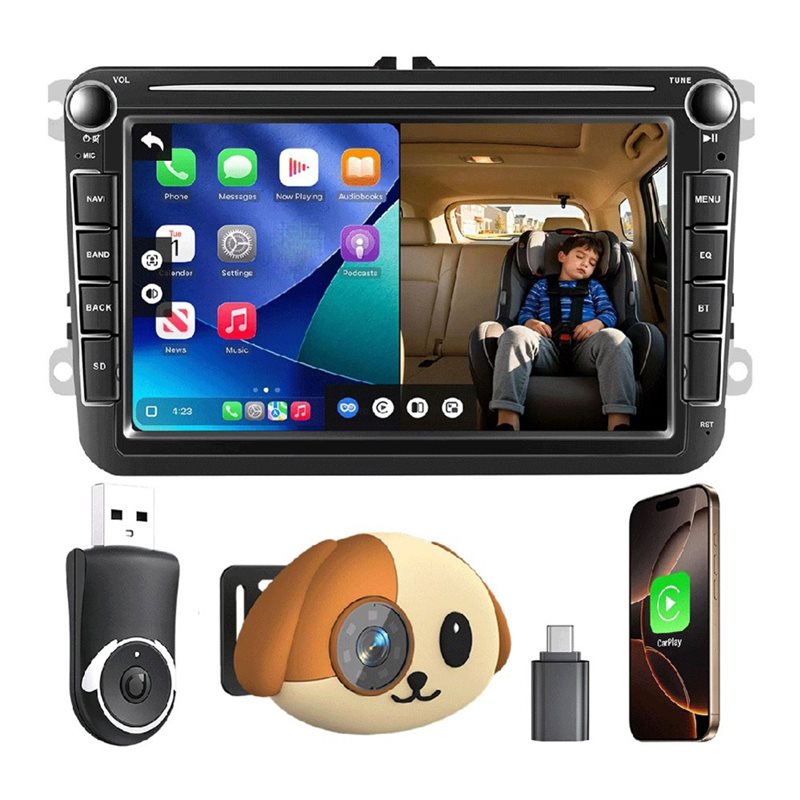 ABQB-Baby Car Camera 150° Wide - Baby Monitor Split Screen avis et prix