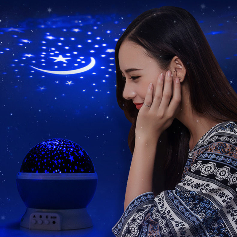 Night Lamp Projector Starry Sk - Baby Nursery Table Lamp avis et prix