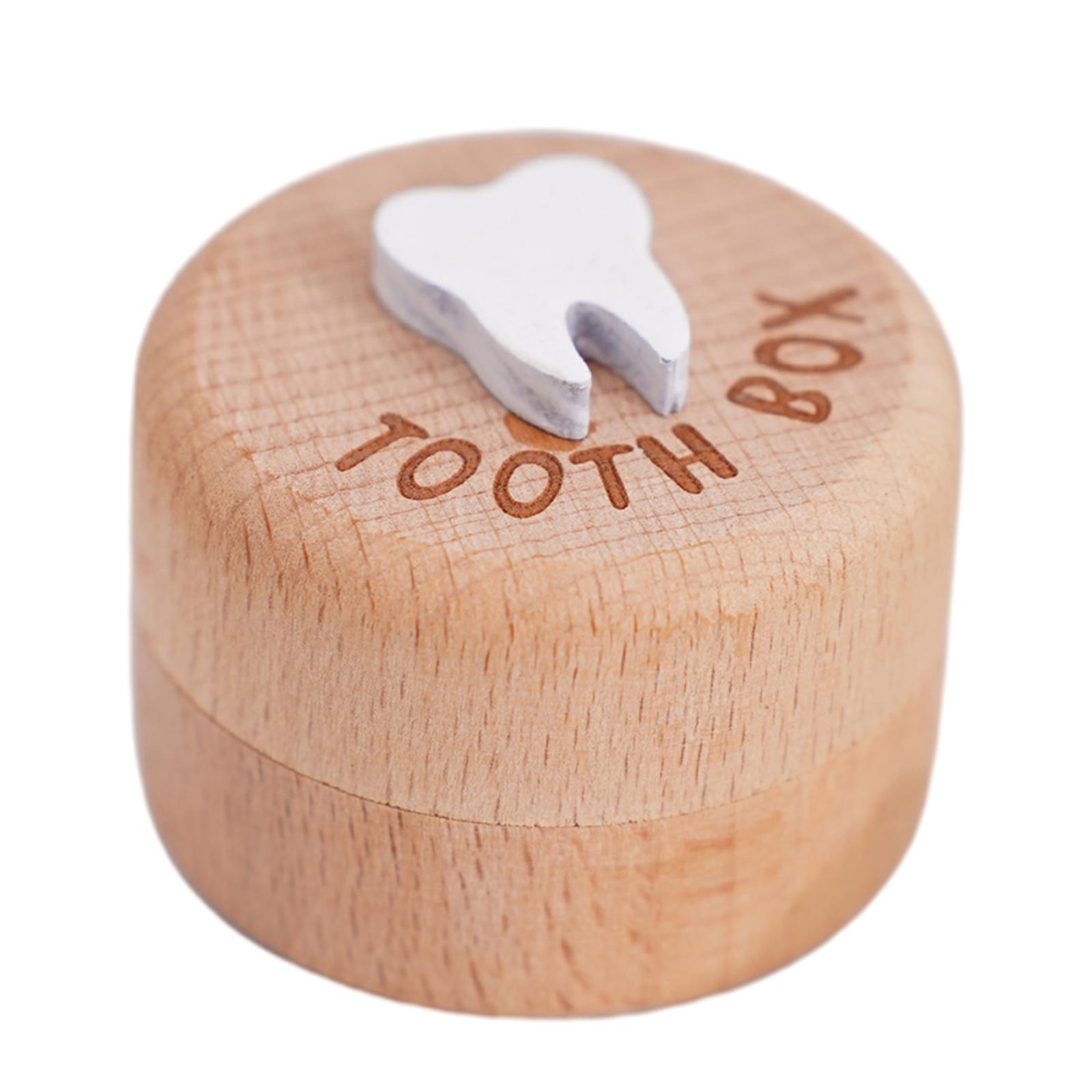 Baby Teeth Storage Box Wood Me - Baby Keepsake Box avis et prix