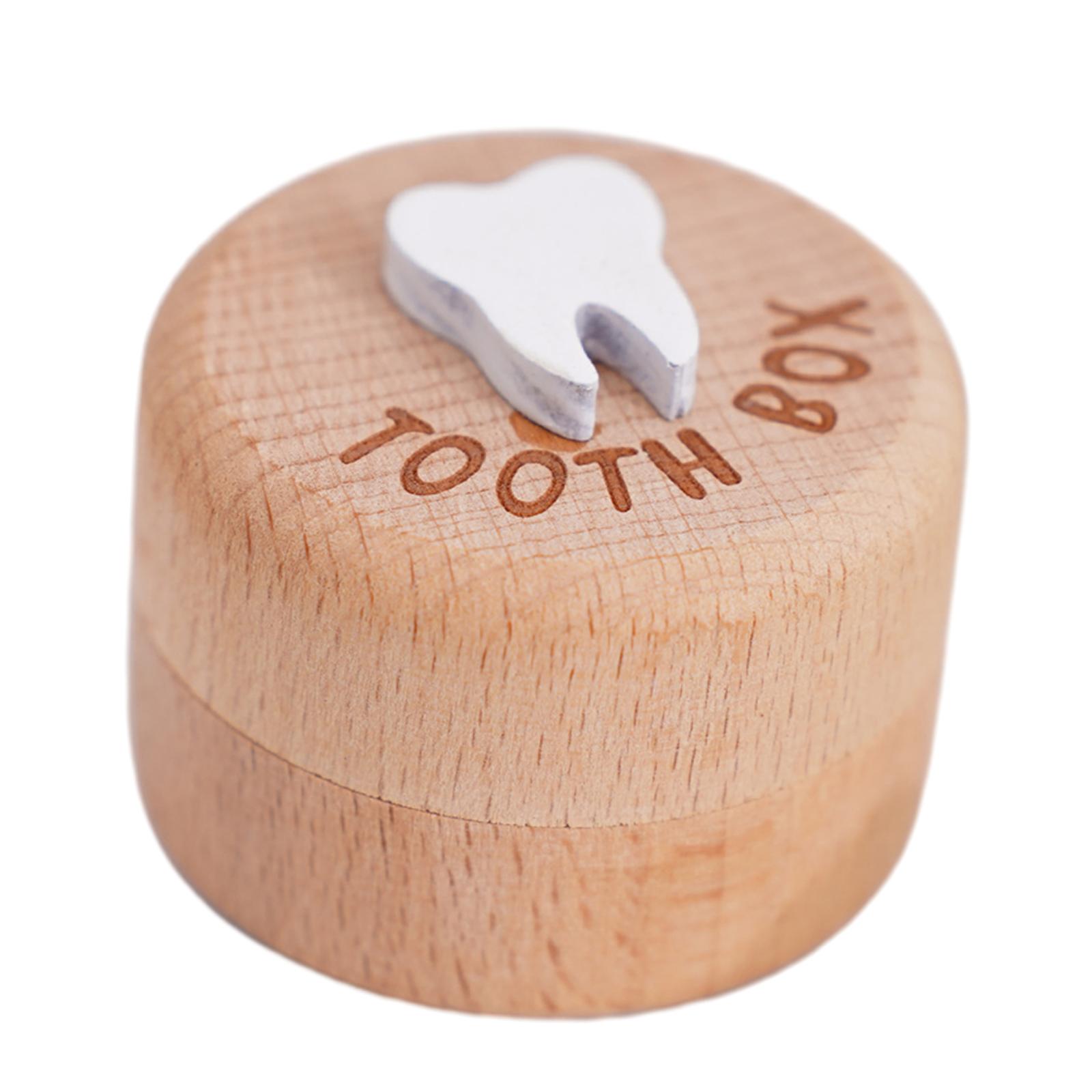 Baby Teeth Storage Box Wood Me - Baby Keepsake Box avis et prix