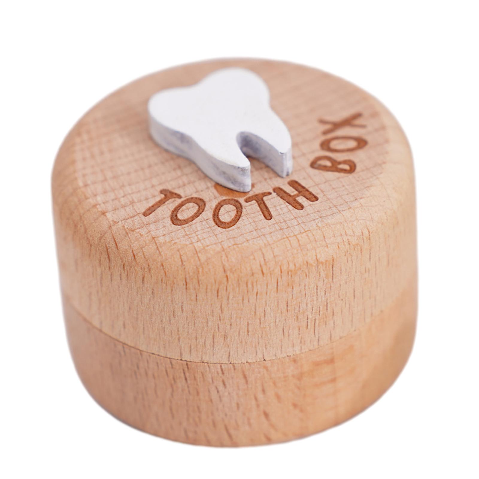 Baby Teeth Storage Box Wood Me - Baby Keepsake Box avis et prix