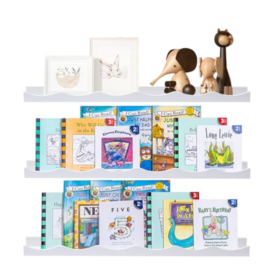 Floating Bookshelf for Floatin - Baby Nursery Books avis et prix