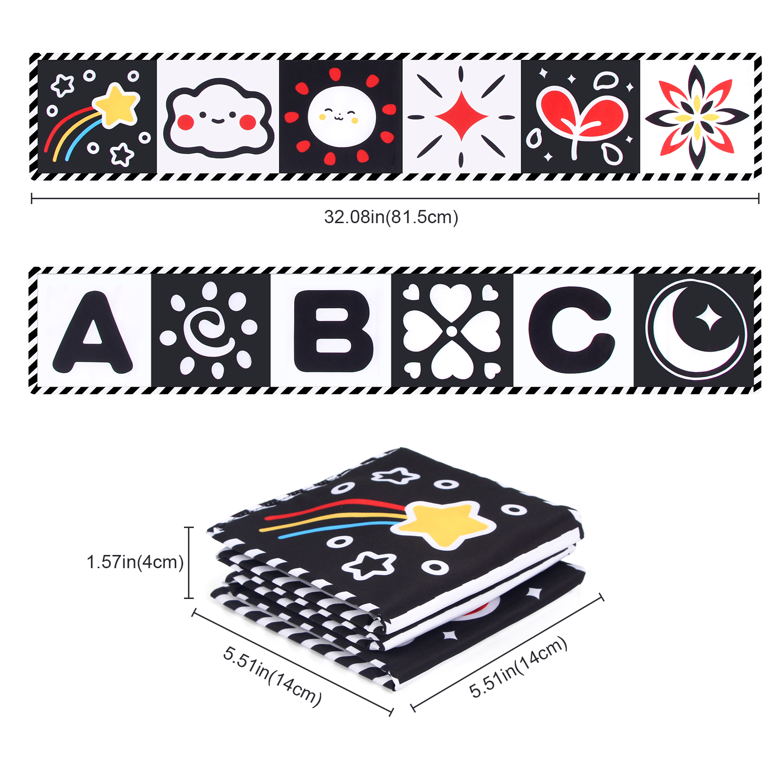 Baby Sensory Cloth Book High C - Baby Nursery Books avis et prix