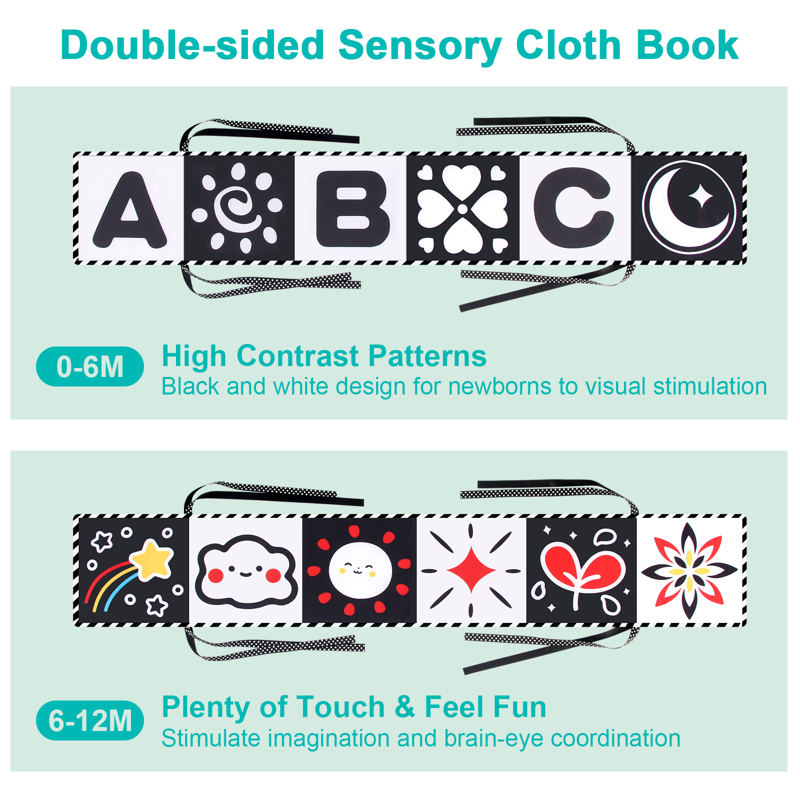 Baby Sensory Cloth Book High C - Baby Nursery Books avis et prix