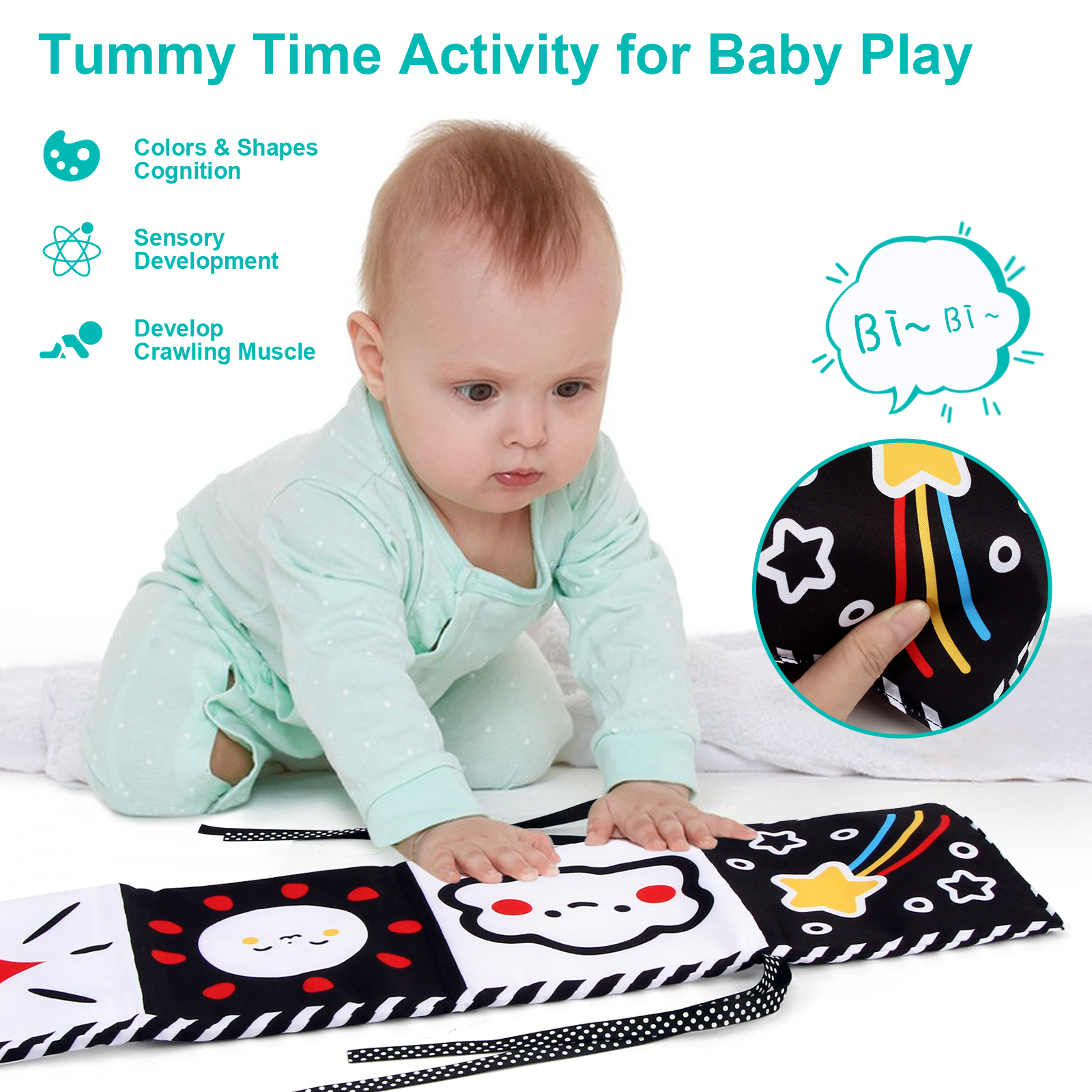 Baby Sensory Cloth Book High C - Baby Nursery Books avis et prix