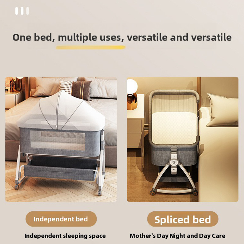 Baby Cribs  3 in 1 Baby Bedsid - Bassinet Bedside Sleeper avis et prix