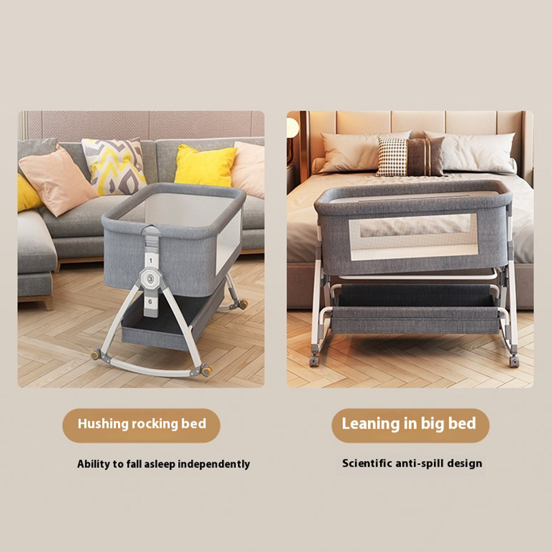 Baby Cribs  3 in 1 Baby Bedsid - Bassinet Bedside Sleeper avis et prix