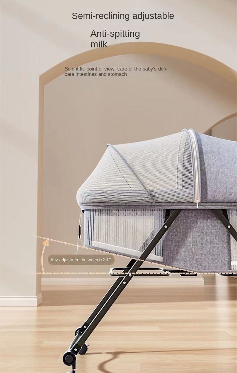 Portable Bassinet Cover with M - Bassinet Bedside Sleeper avis et prix