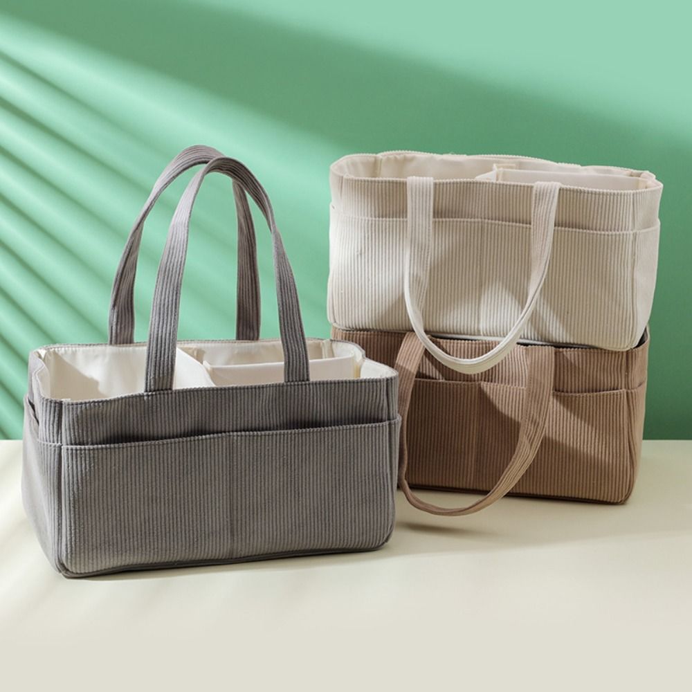 Corduroy Bag Large Capacity Di - Baby Nursery Backpack avis et prix
