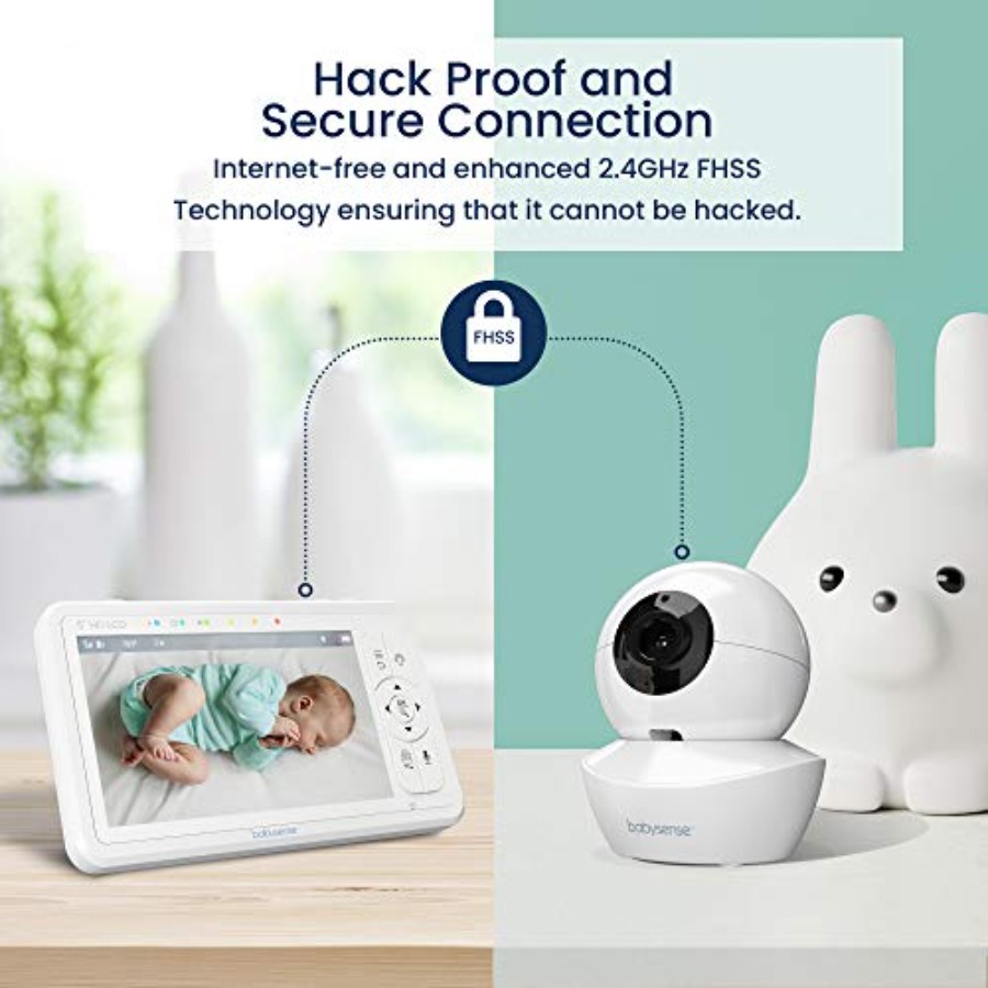 Baby monitor for nursery use,  - Baby Monitor Split Screen avis et prix