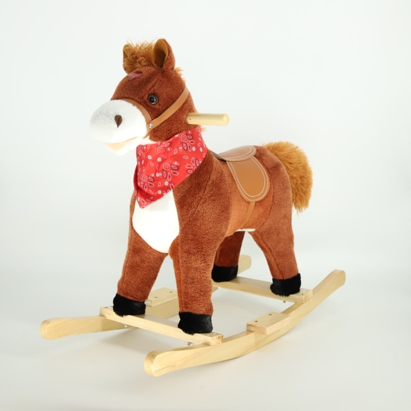 Kids Rocking Horse Wooden Anim - Baby Nursery Rocking Chair avis et prix