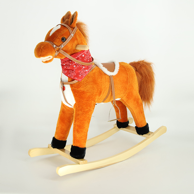 Kids Rocking Horse Wooden Anim - Baby Nursery Rocking Chair avis et prix