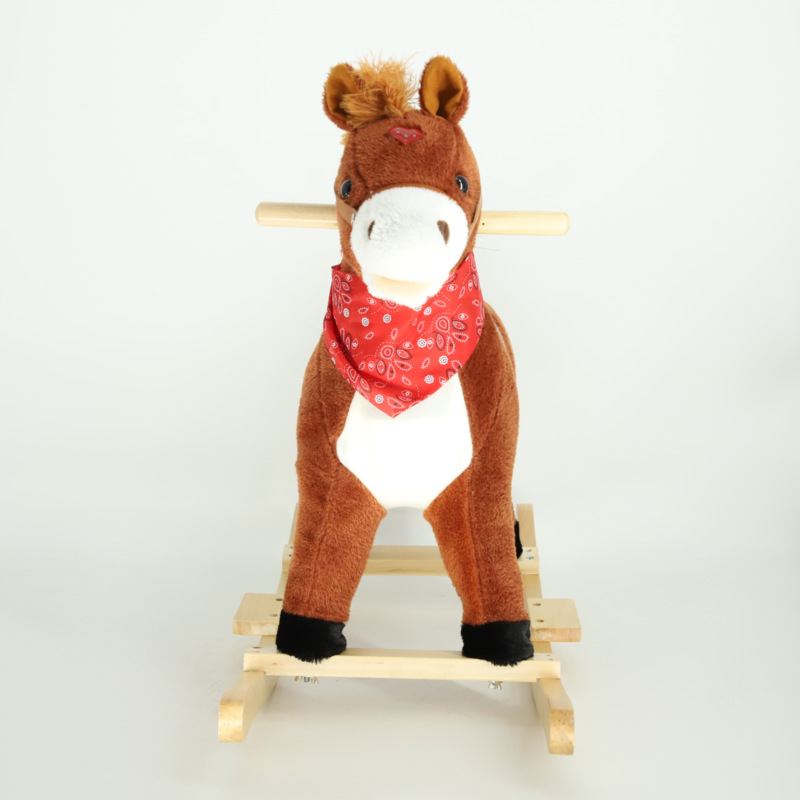 Kids Rocking Horse Wooden Anim - Baby Nursery Rocking Chair avis et prix