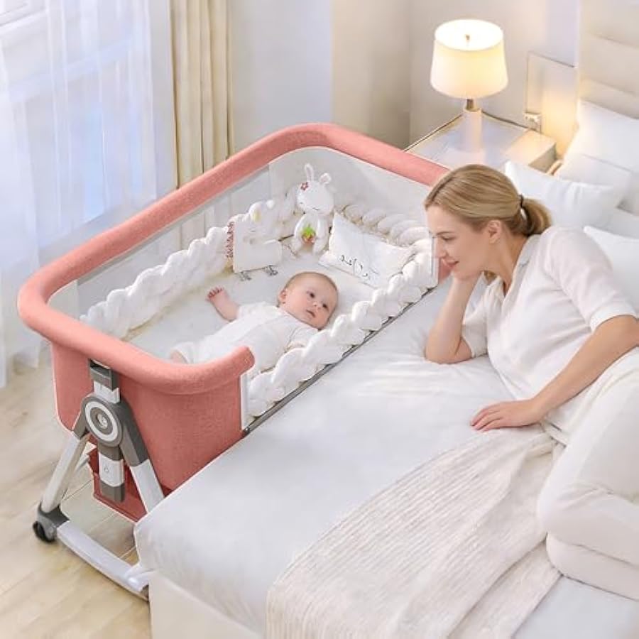 Baby Bassinet,3 in 1 Baby Bass - Bassinet Bedside Sleeper avis et prix