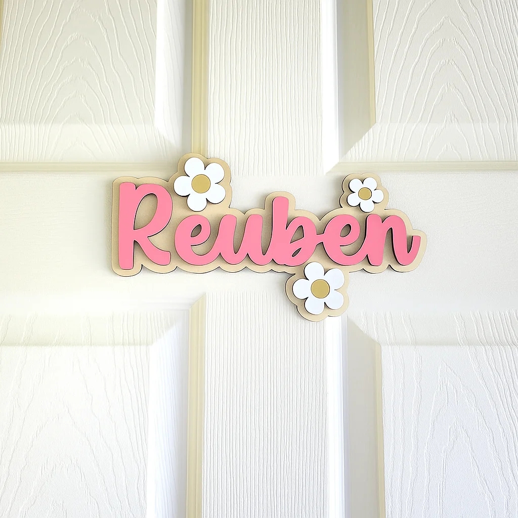 Daisy Personalized Wooden Name - Baby Nursery Accessories avis et prix
